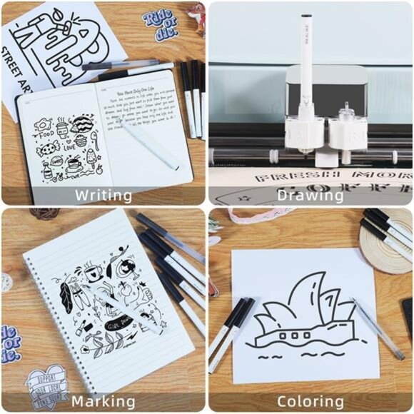 Variety Pens Compatible with Cricut Maker 3/Maker 4/Maker/Explore Point Pen - Picture 4 of 8